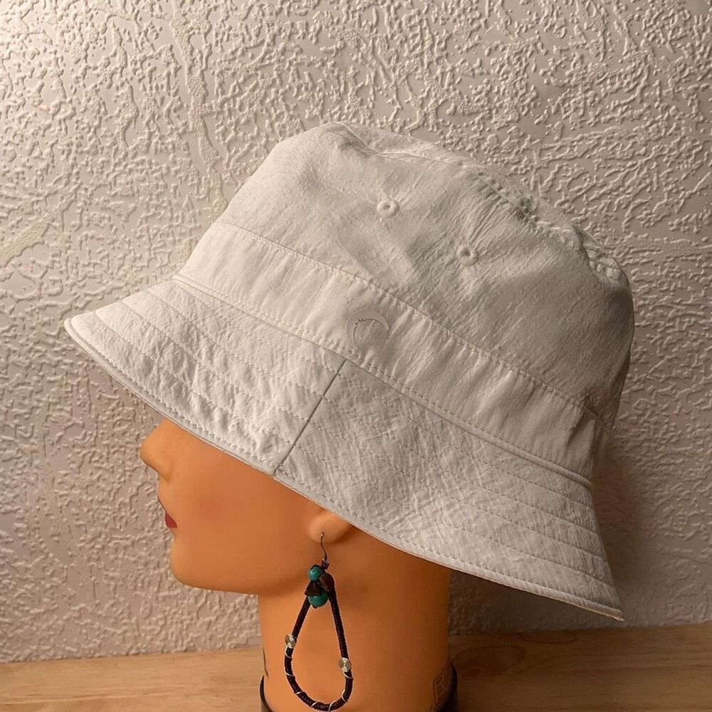ZYIA Active Women’s Bucket Hat Cream Ivory  Size 57.5 cm‎ Panama Hat